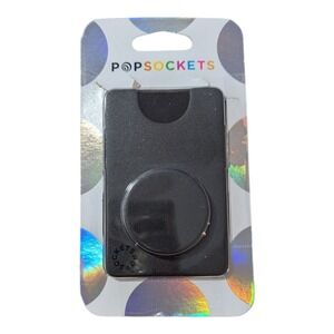 R3-O PopSockets‎ Popwallet+ Universal Phone adhesive Wallet & Grip Stand - Black
